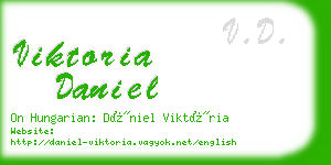 viktoria daniel business card